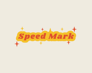 Retro Sparkling  Business logo design