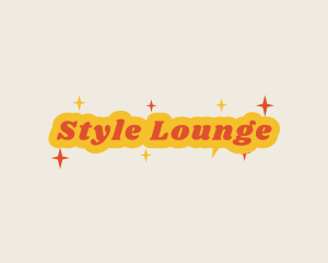 Retro Sparkling  Business logo design