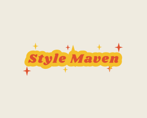 Retro Sparkling  Business logo design