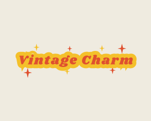 Old School - Retro Sparkling  Business logo design