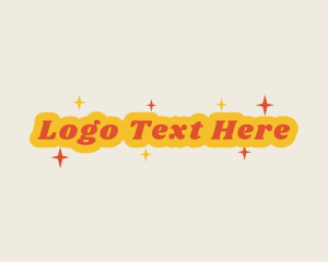 Pop Art - Retro Sparkling  Business logo design