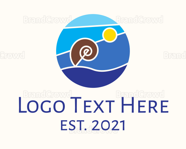 Summer Beach Resort Logo