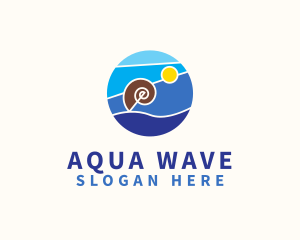 Summer Beach Resort  logo design