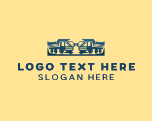 Dump Truck - Dump Truck Delivery logo design