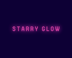 Neon Glow Business logo design