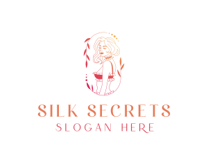 Sexy Lingerie Fashion logo design