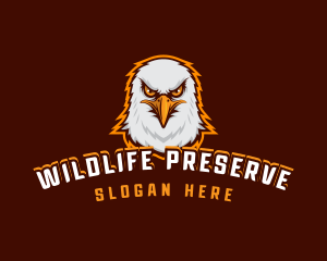 Wildlife Bird Eagle logo design