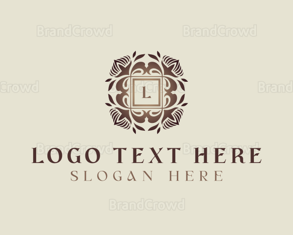 Floral Luxury Event Logo