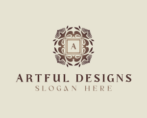 Floral Luxury Event logo design