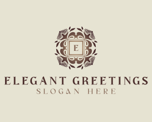 Floral Luxury Event logo design