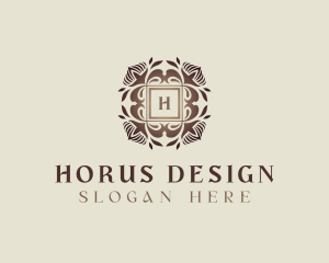 Floral Luxury Event logo design