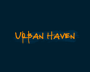 Urban Paint Graffiti logo design