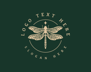 Artisan - Insect Dragonfly Wings logo design