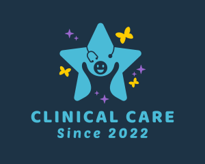 Star Pediatrics Clinic logo design