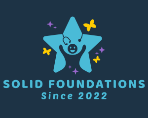 Child - Star Pediatrics Clinic logo design
