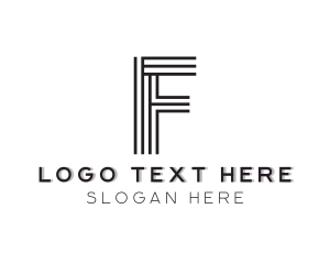 Trading - Minimalist Firm Letter F logo design