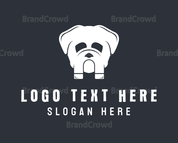 Magnet Bulldog Vet Logo