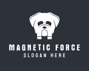 Magnet Bulldog Vet logo design
