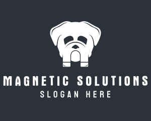 Magnetic - Magnet Bulldog Vet logo design