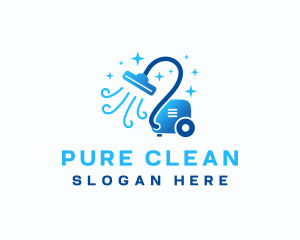 Vacuum Cleaning Tool logo design