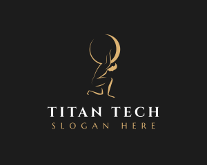 Atlas Global Titan logo design