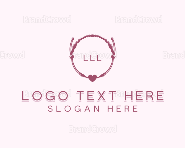 Bracelet Jewelry Beads Logo