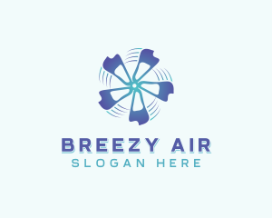 Air Conditioning Propeller  logo design