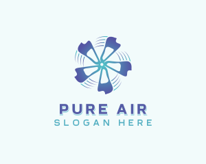 Air Conditioning Propeller  logo design