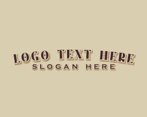 Rustic Hipster Shop Logo