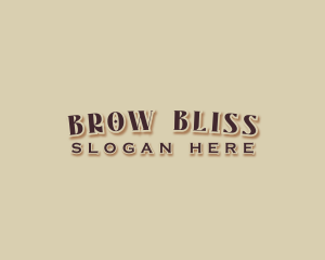 Rustic Hipster Shop logo design