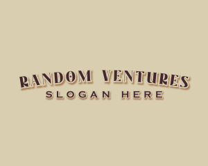 Rustic Hipster Shop logo design