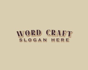 Rustic Hipster Shop logo design