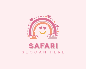 Kids - Nursery Daycare Rainbow logo design