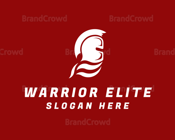 Spartan Warrior Helmet Logo