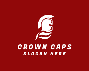 Headgear - Spartan Warrior Helmet logo design