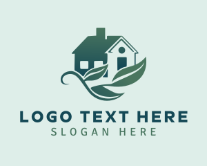 Leaves - Home Yard Landscaping logo design