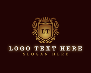 Premium - Luxury Shield Crest logo design