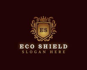 Luxury Shield Crest logo design