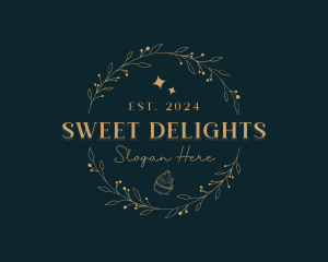 Premium Cupcake Dessert logo design