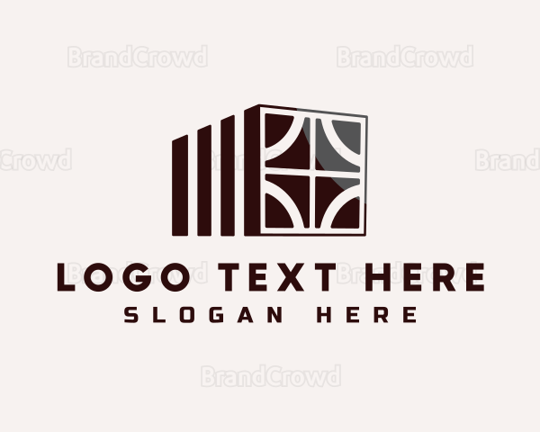 Floor Tile Stack Logo