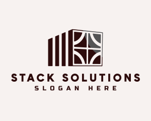 Stack - Floor Tile Stack logo design