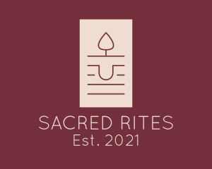 Ritual - Minimalist Scented Candle logo design