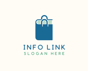 Reference - Book Shopping Bag logo design