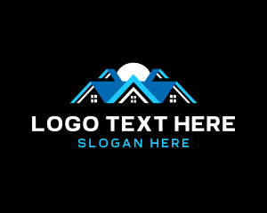 Roof - Roof Repair Maintenance logo design
