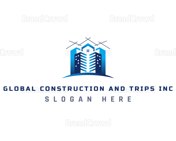 Architect Industrial Contractor Logo