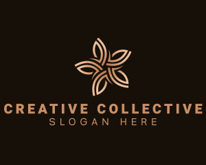 Flower Star Fashion logo design