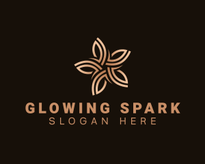 Flower Star Fashion logo design