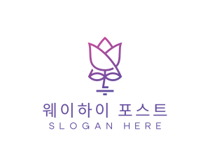 Flower Face Spa logo design