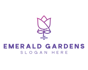 Flower Face Spa logo design