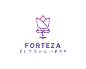 Flower Face Spa logo design